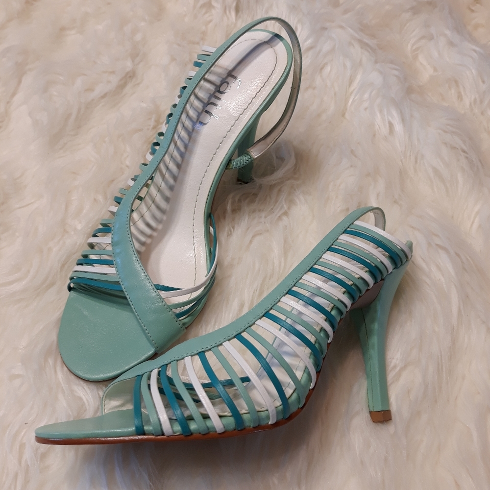 Faith Slip on strappy heels